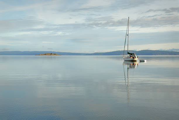 istock Gulf Islands Sailboat, British Columbia 878644528