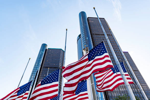 istock Detroit Renaissance Center 878650346