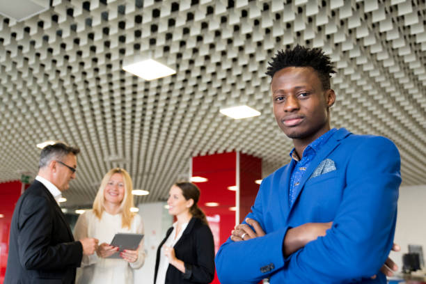 istock Business people in a lobby 878650730
