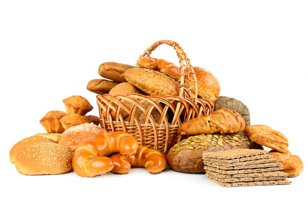 istock Collection of bread products 878661962