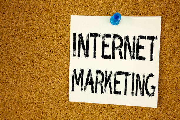 istock Conceptual hand writing text caption inspiration showing Internet Marketing . Business concept for Technology Strategy Design written on sticky note, reminder cork background with copy space 878677298