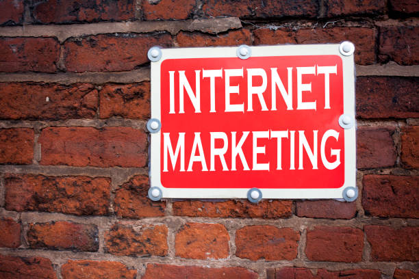 istock Hand writing text caption inspiration showing Internet Marketing concept meaning Technology Strategy Design written on old announcement road sign with background and copy space 878677500