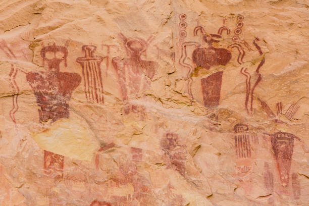istock Mysterious Figures in Sego Canyon 878686206