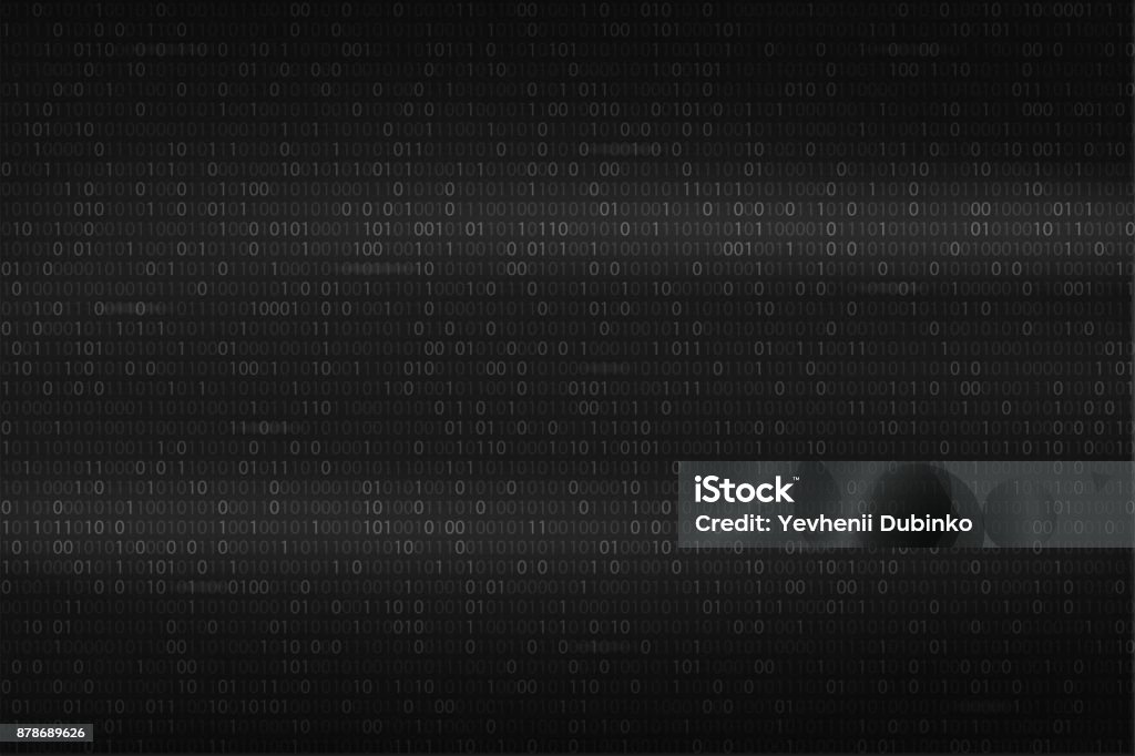 Black Digital Background Wallpaper