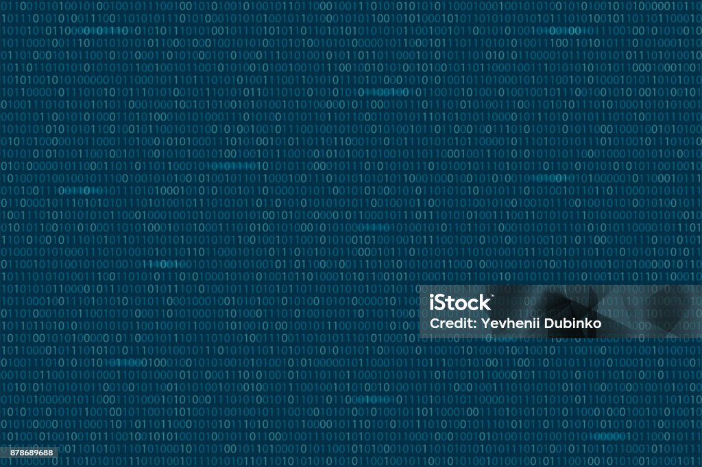 Abstract Binary Code Background Digital Technology Wallpaper Cyber Data ...
