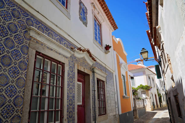 istock Cascais narrow streets in the old town 878708100