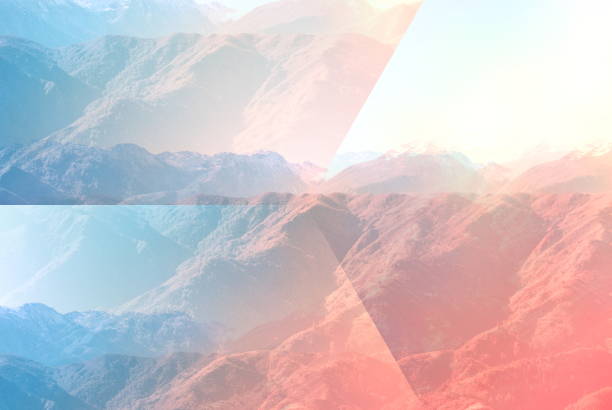 Beautiful Surrealism Fantasy Immersive Landscapes in an almost Kaleidoscope Pattern for a Modern Look.