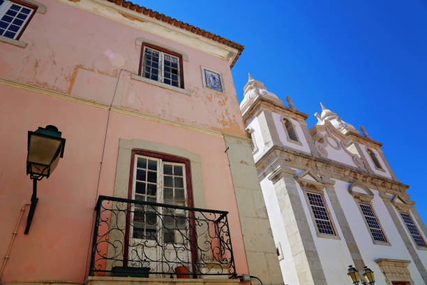 istock Cascais narrow streets in the old town 878709510