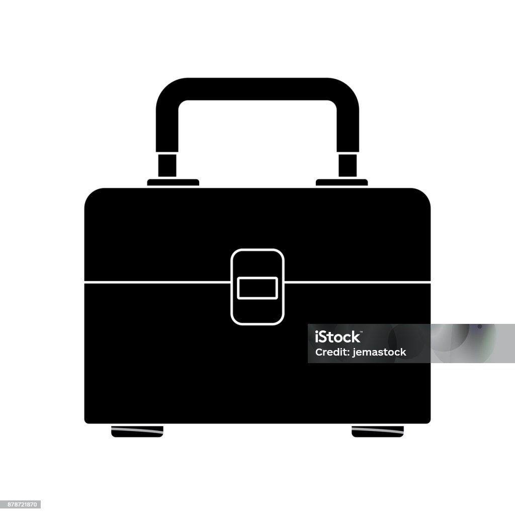 Construction Toolbox Isolated Stock Illustration - Download Image Now ...