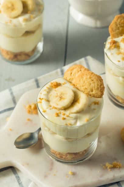 istock Sweet Homemade Banana Pudding 878725268