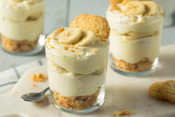 istock Sweet Homemade Banana Pudding 878727372
