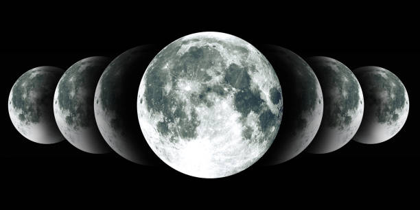 istock NASA. Cycle of the moon. 878728088