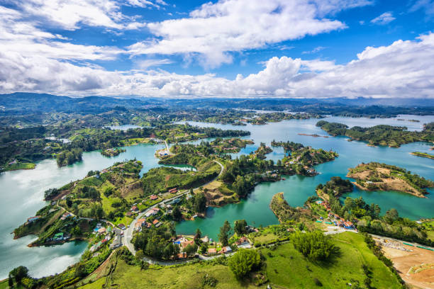 istock Guatape Panoramic View from the Rock (El Penol), Medellin, Colombia 878742774