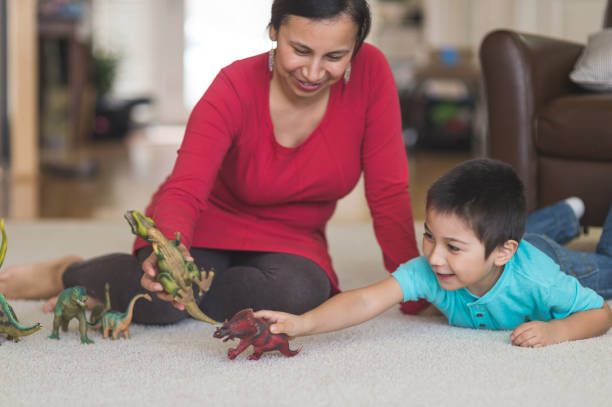 istock Mom and son playtime 878753960