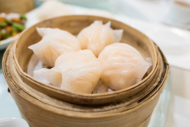 istock Har gow the dumpling is sometimes called a shrimp bonnet 878756184