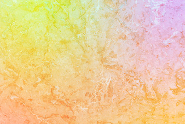 istock Closeup surface art tone abstract marble pattern at colorful marble stone wall texture background 878779130