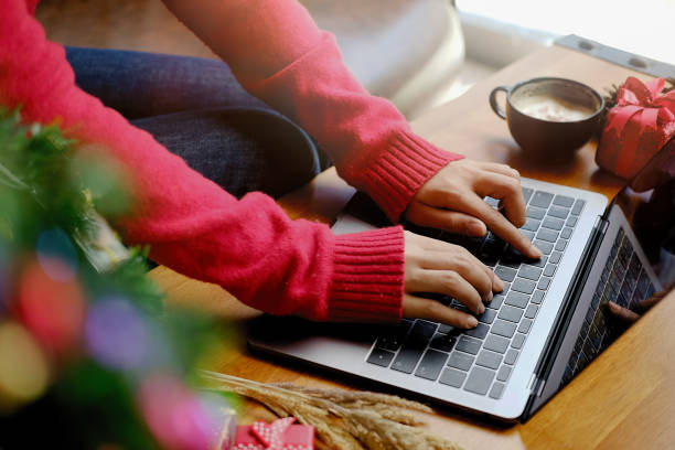 istock View of woman freelancer is working on a new project on laptop computer. 878803656