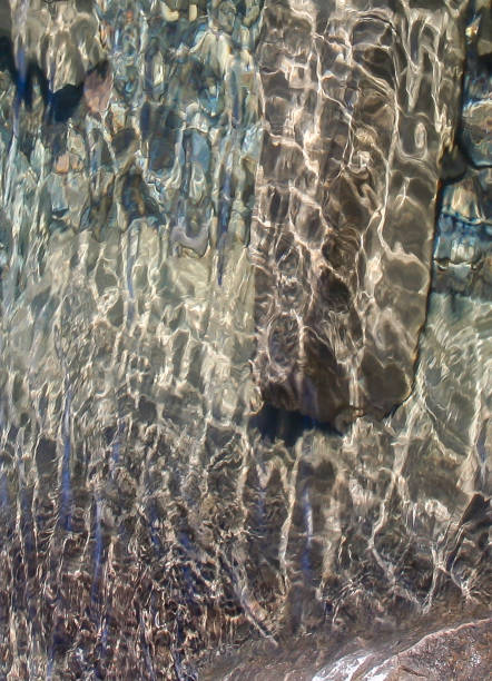 Close up of Rocks Under the Water