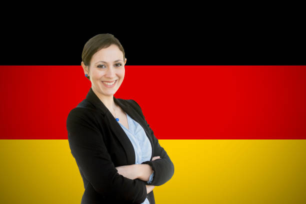 a middle aged woman looking straight into the camera. Shallow DOF. Focus on eyes.