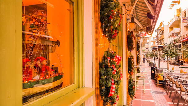 istock xmas background Ioannina city Greece 878812718