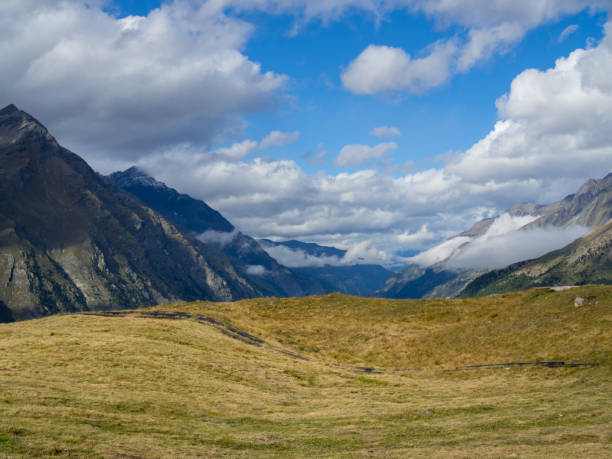 istock Mountains around Gorner Glacier, Switzerland 878816880