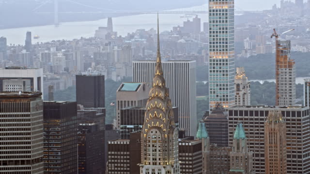 AERIAL Chrysler Building, NYC
