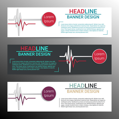 Medical Conceptions Icon Infographic Banner Design Medical Conception Vector Stock Illustration ...