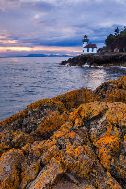 istock Lime Kiln lighthouse on San Juan Island, Washington 878830922