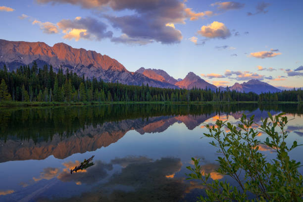 istock Spillway Lake and the Opal Range, Peter Lougheed Provincial Park 878837256