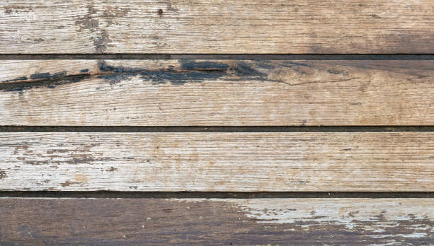 istock Brown plank wood rough texture background 878849038