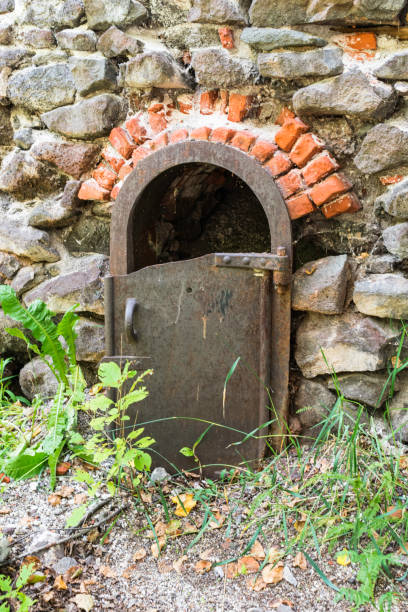 Whats Left of Quincy Stamp Mill Number One Boiler