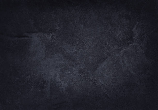 istock Dark grey black slate texture in natural pattern with high resolution for background and design art work. Black stone wall. 878860218