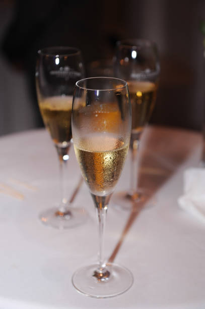 istock Close-up of wine glasses 878876744
