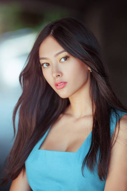istock Attractive asian woman portrait 878887950