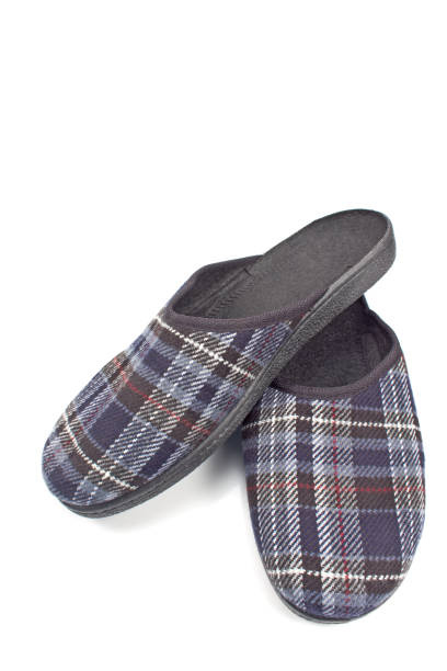 istock House slippers isolated on white background 878888466