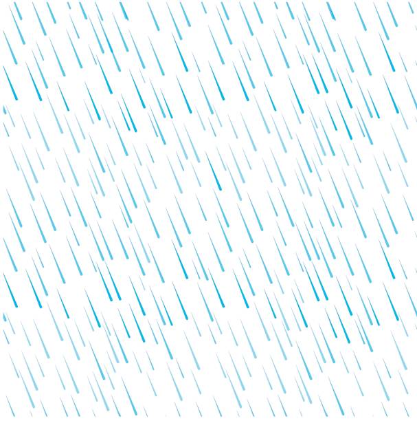 Seamless pattern of blue rain water drops on white Seamless pattern of blue rain water drops on white, stock vector illustration rain patterns stock illustrations