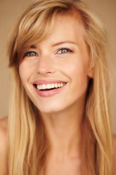 istock Laughing blue eyed babe 878908920