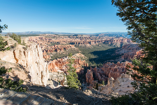 Early morning at Bryce Canyon National Park in Utah, United States.