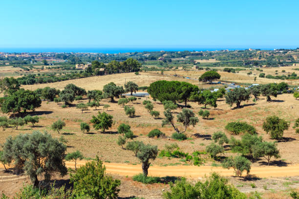 istock View from Valley of Temples, Agrigento, Sicily, Italy 878930948