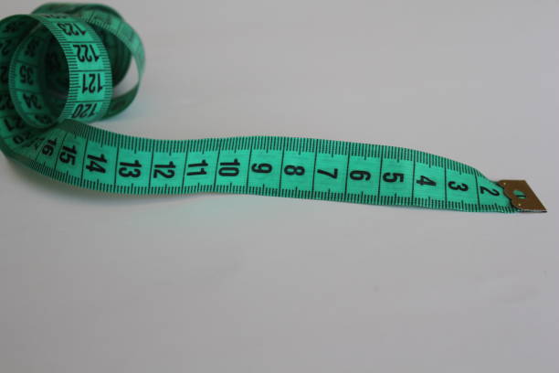 istock Meter measure green heathy fit 878934740