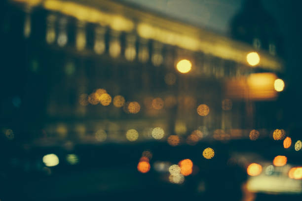 istock Rain fell on the car Windows 878934754