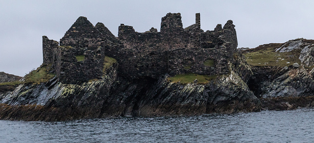 Ruins of Cromwell's Fort on Inishbofin Island, Galway.