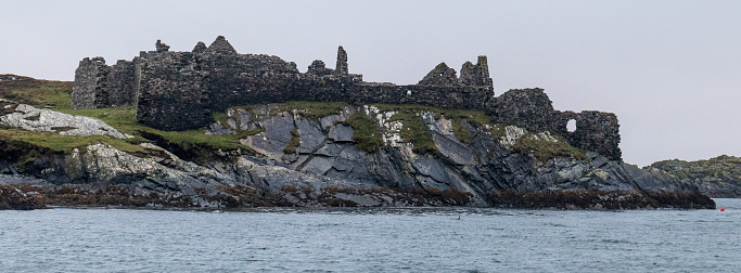 Ruins of Cromwell's Fort on Inishbofin Island, Galway.