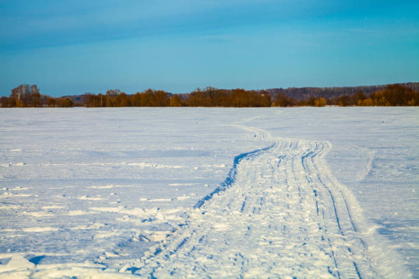 istock Beautiful winter landscape. 878953130