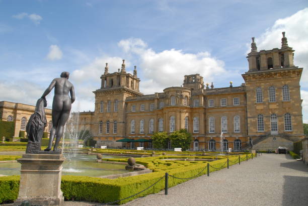 Blenheim Palace stock photo