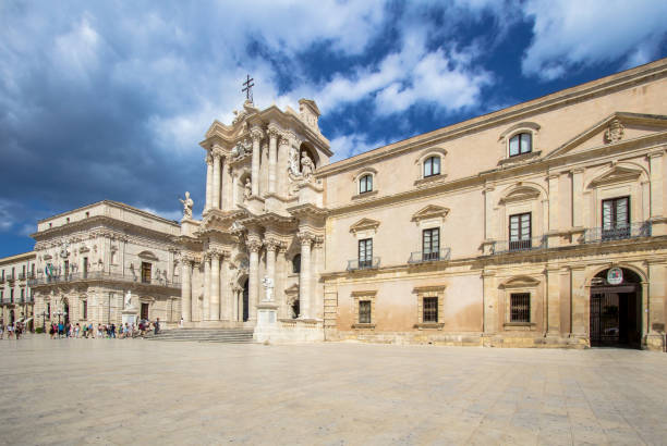 istock The Cathedral (Duomo) in Syracuse, Sicily, Italy 879008520