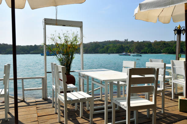 istock Cafe. Koh Samet island, Thailand 879011900
