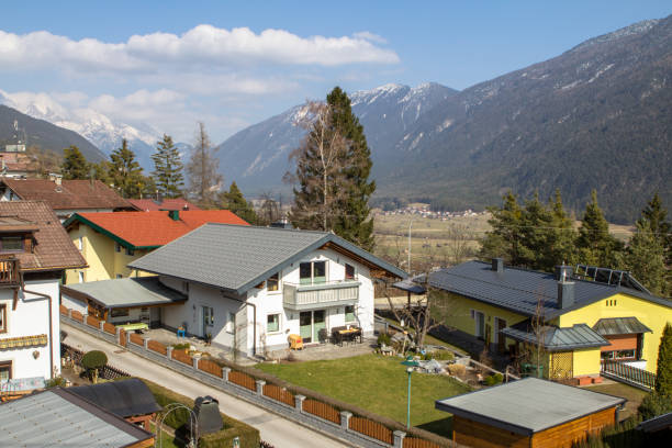 istock Little village in the Alps 879015418