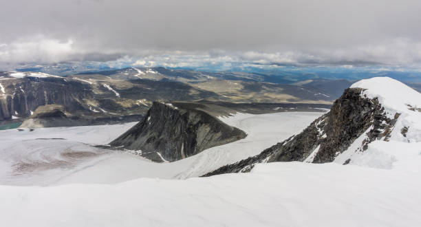 istock View from Mount Glitterthind to Grasubreen Glacier, Jotunheimen National Park, Norway 879028184