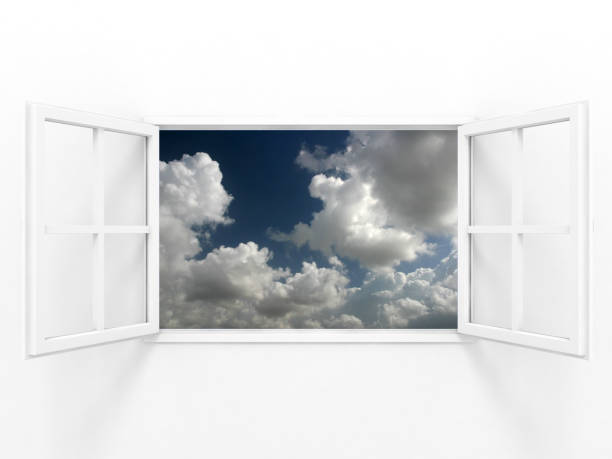 istock Open door new opportunity entrance exit concept 879076320